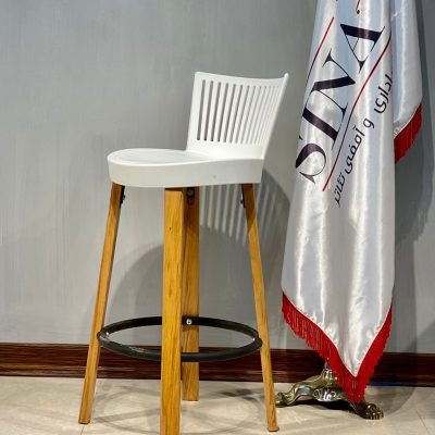صندلی مدل ماهانا پایه چوبی