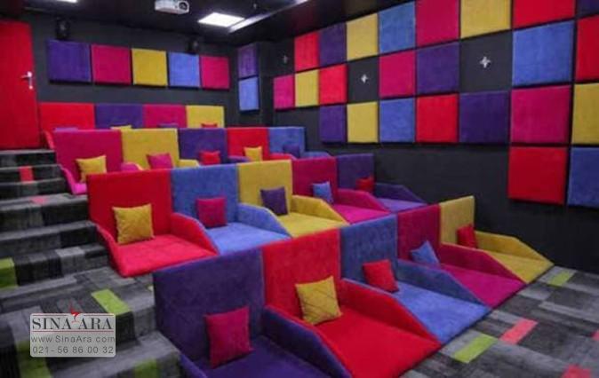 صندلی سالن آمفی تئاتر کودکان