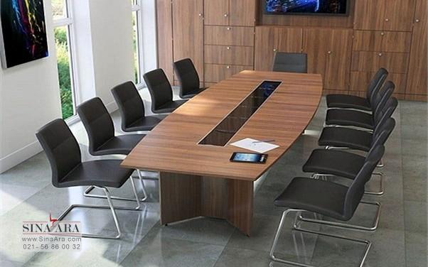 طراحی دقیق اتاق جلسات اداری